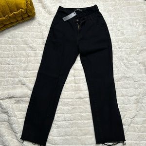 Lioness Black Jean Double Buckle